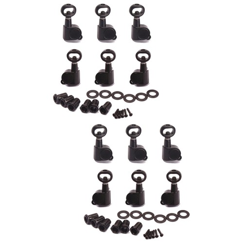 2 PCS Perforated Rotation Acoustic Guitar Tuning Machines String Pegs Electric - 第 9/11 張圖片
