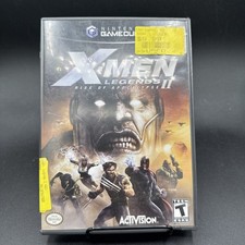 X-men Legends Two Rise Of The Apocalypse F Nintendo Gamecube Case& manual Only￼