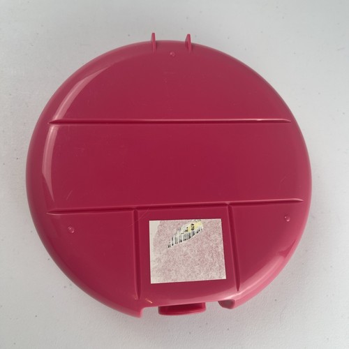CABOODLES DE COLECCIÓN ¡Rosa intenso! Estuche de cosméticos de maquillaje redondo organizador compacto con espejo - Imagen 6 de 11