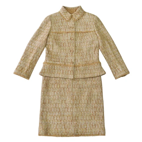 Tuta donna Chanel nylon oro usata autentica dal Giappone