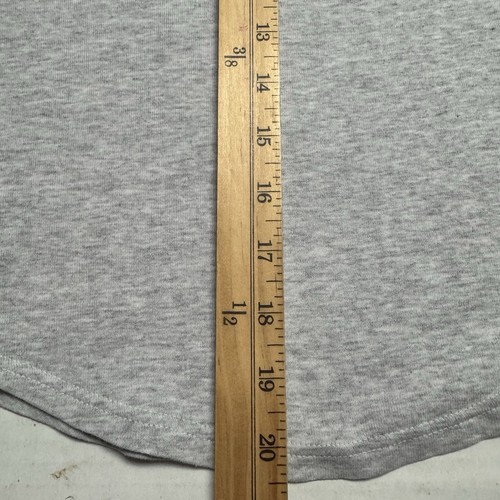 Lacoste Women's XS Raglan Sleeve Long Sleeve Colorblock Baseball Tee Grey, Blue - Picture 7 of 9