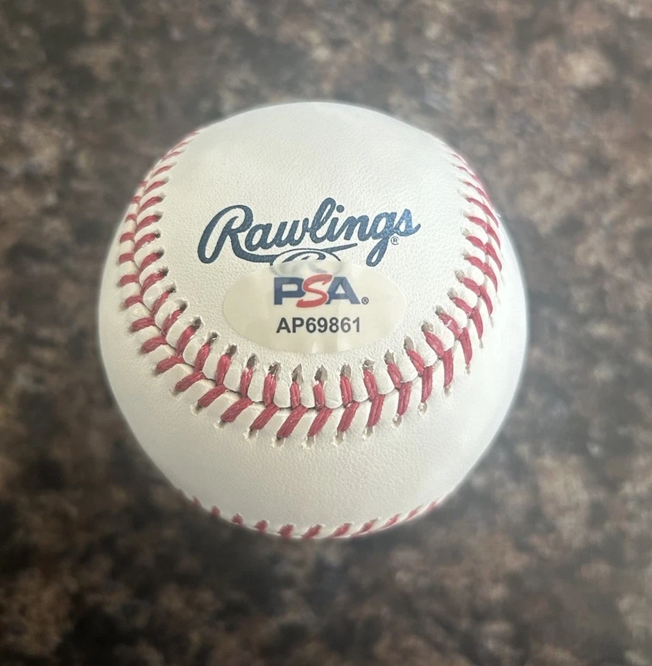 Johnny Bench Signed Autographed Hall of Fame Logo Baseball “HOF 89” Insc PSA/DNA - Image 2 of 3