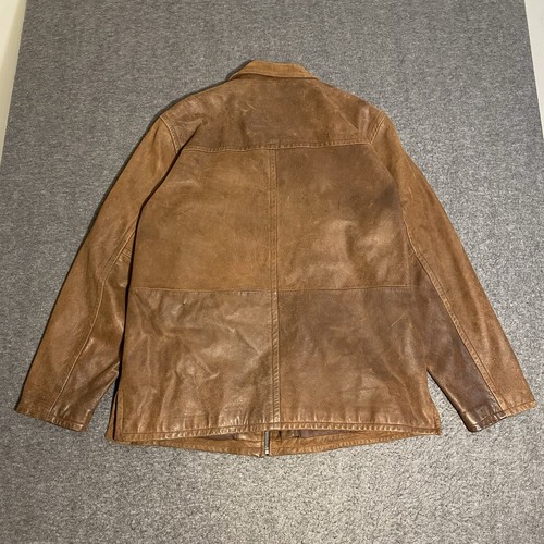 Wilsons Leather Jacket Men Large Brown Suede M Julian Western Outdoor Bikercore - Picture 20 of 20