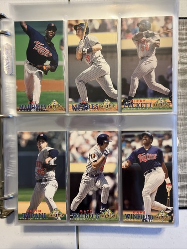 1994 Fleer Extra Bases Master Set With All 5 Insert Sets 17 Rookies 36 HOFamers - Picture 10 of 24