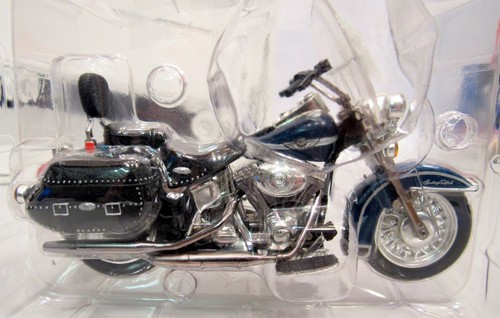 LOTTO DA COLLEZIONE DI 3 MOTO HARLEY DAVIDSON PRESSOFUSE SCALA 1/12 IN (EZS001560) - Foto 11 di 12