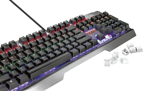 Trust Gaming GXT 877 Scarr Mechanische Gaming Tastatur DE QWERTZ Keyboard - Bild 7 von 9
