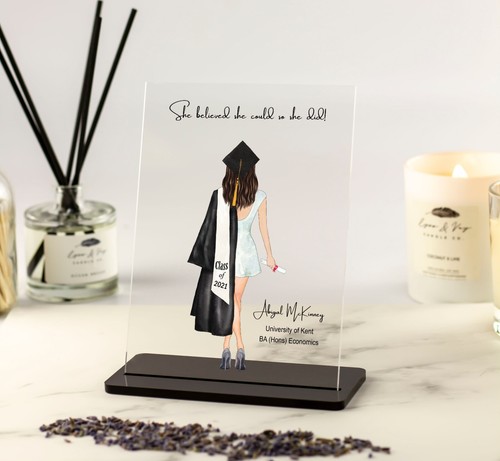 Graduation Gift for Her - Personalised Graduation Gift for Friend Daughter Sis. - Picture 2 of 7