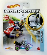 NEW Mattel GJH59 Hot Wheels Mario Kart 1:64 DRY BONES Standard Kart Diecast