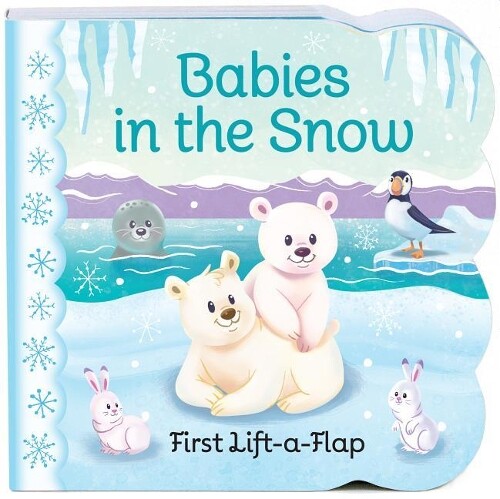 Ginger Swift Babies In The Snow (kartonbuch) Chunky Lift A Flap Books