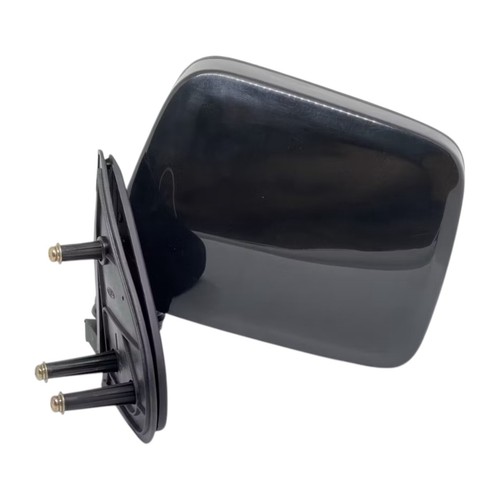 Side Door Mirror For Nissan Navara D21 Hard Body Pickup Truck LH 1986-98 Black - Picture 3 of 6