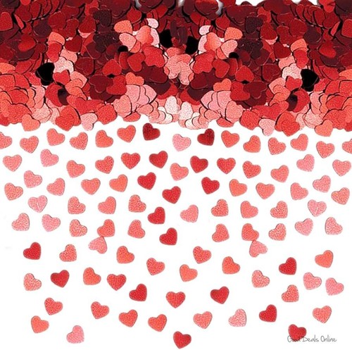 VALENTINES DAY DECORATIONS Heart Balloon Banner Garland Love You Rose Petals💗 - Picture 34 of 62