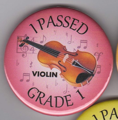 I passed my violin exam! String instrument success badge, grade 1 to 8 available - Picture 2 of 4