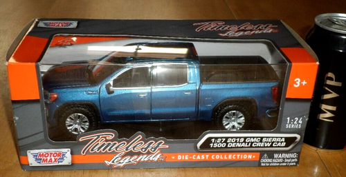 2019 GMC SIERRA 1500 DENALI CREW CAB TRUCK, MOTOR MAX DIE CAST FACTORY TOY, 1:24 - Picture 1 of 10