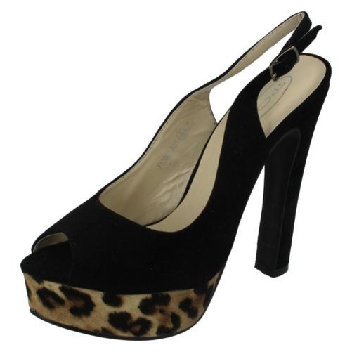 Moda jest prosta i niedroga Damen Spot on Peeptoe riemenchen Pumps The Style f10060 ~ N Moda jest prosta i niedroga Damen Spot on Peeptoe riemenchen Pumps The Style f10060 ~ N