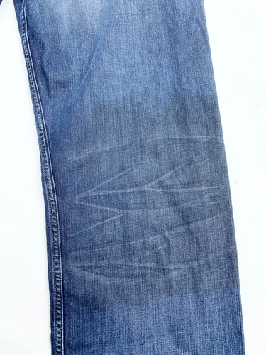Levis 569 Jeans Mens Size 32x34 Distressed Ripped Loose Y2K Grunge Skater - Picture 17 of 19