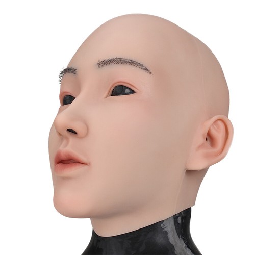 Crossdresser Silicone Headgear Halloween Masquerade Female Headwear For Cosplay - Picture 5 of 7