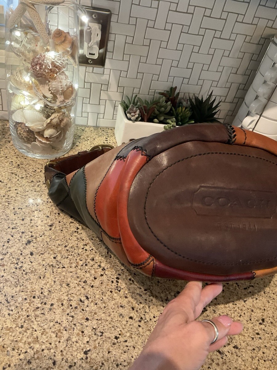 バッグ OLD COACH TURN LOCK LEATHER BUSINESS BAG s-l400.jpg