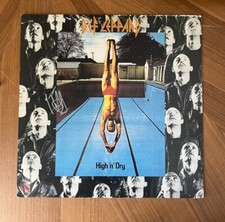 * JOE ELLIOTT * signed album * DEF LEPPARD * HIGH N' DRY * COA * 2 * JOE ELLIOTT * signed album * DEF LEPPARD * HIGH N' DRY * COA * 2