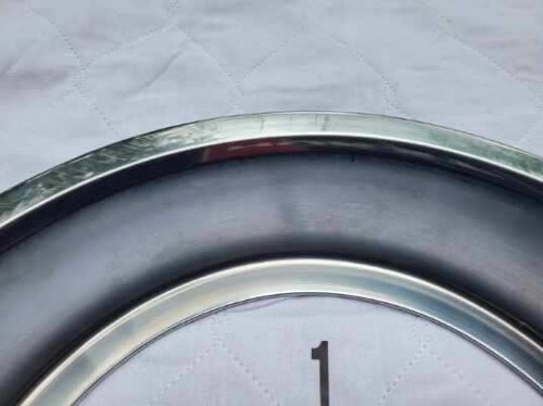 VINTAGE RARE 1970 ONLY Ford Mustang Boss 302 15”x7”Wheel Trim Ring D0ZA-1210G - Picture 3 of 16