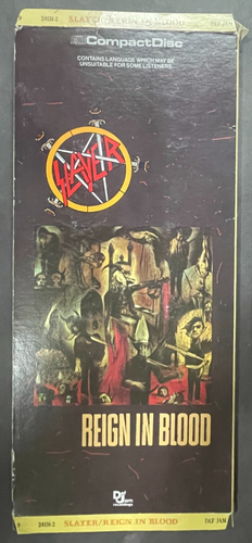 SLAYER Reign In Blood NUR LANGE VERPACKUNG