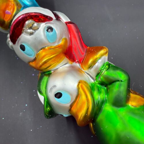 1998 CHRISTOPHER RADKO DISNEY HUEY LOUIE DEWEY 8" ORNAMENT 98-DIS-32 489/2,500 - Picture 4 of 20