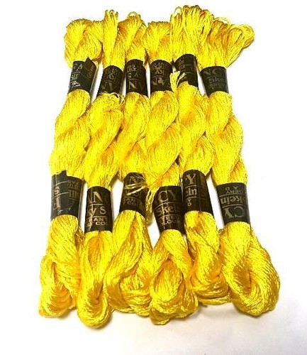 Silk rayon skeins large embroidery floss thread various assorted 17 colors - Picture 17 of 39