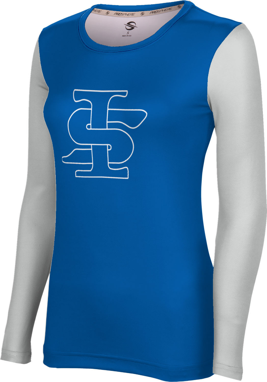 ProSphere Women's Indiana State University Crisscross Long Sleeve Tee (ISU) ProSphere Women's Indiana State University Crisscross Long Sleeve Tee (ISU)
