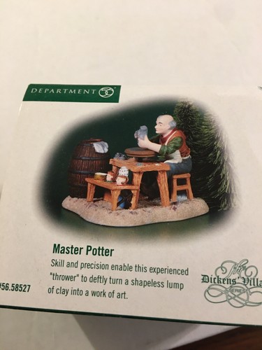 Department 56 Dicken's Village Collection 2000 Master Potter 58527 - Imagen 4 de 5