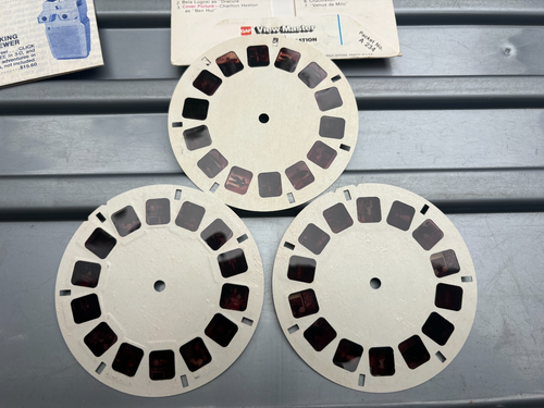 VIEW-MASTER MOVIELAND WAX MUSEUM, GAF, 3 REELS, BOOKLET, COVER - Picture 5 of 6