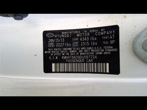 Fuel Pump Assembly Tank Mounted Coupe 3.8L Fits 13-16 GENESIS 214384 - Picture 9 of 12