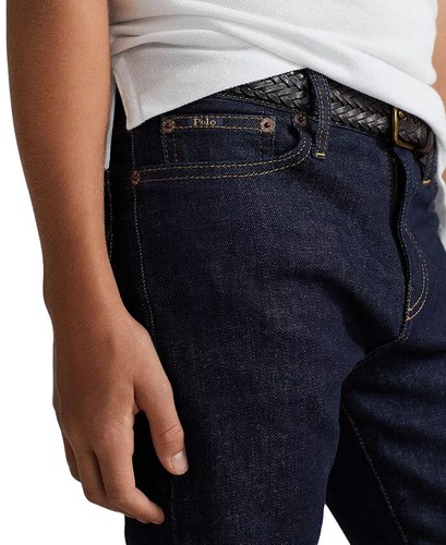 NWT Polo Ralph Lauren Boys Sullivan Slim Stretch Jeans Blue 8 - Picture 4 of 5