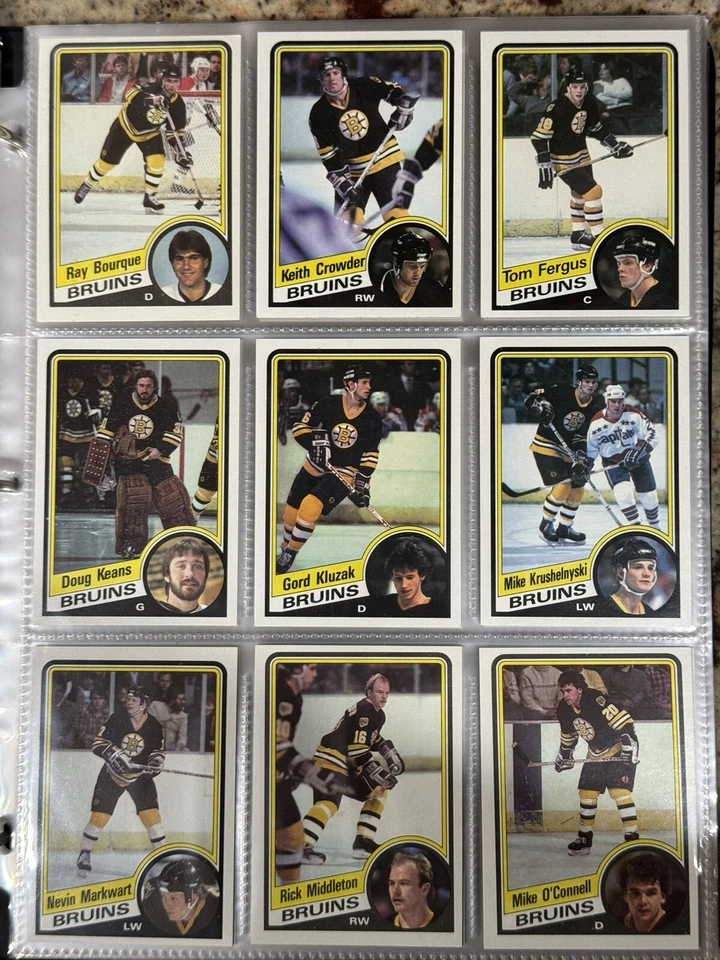 1984-85 TOPPS HOCKEY COMPLETE SET! NM/MINT. PSA 8: YZERMAN RC, GRETZKY 51 + 154 - Image 3 of 4