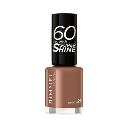RIMMEL 60 SECONDS Nail Polish / Varnish 8ml Super Shine *CHOOSE YOUR SHADE* - Picture 164 of 297