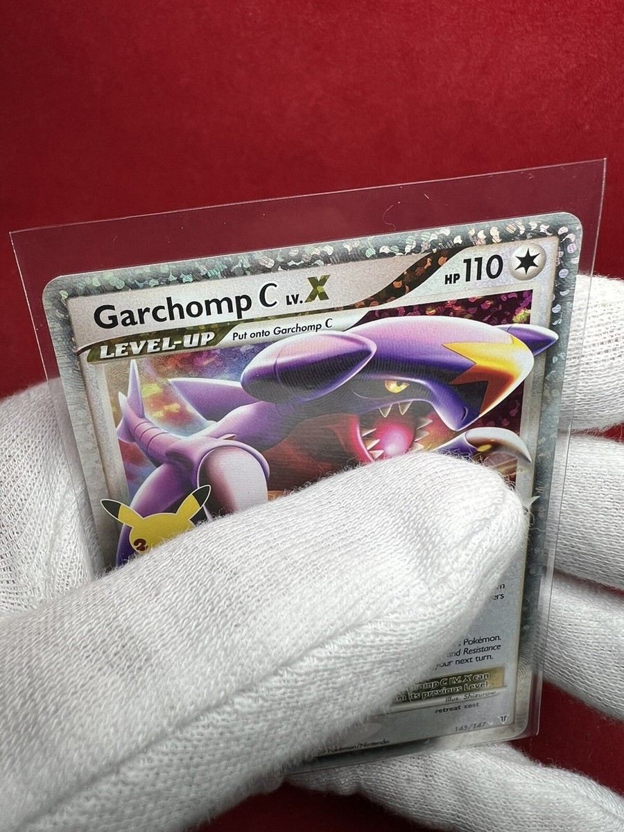 Pokemon TCG **Garchomp C Lv.X** 25th Anniversary Celebration Pokemon TCG **Garchomp C Lv.X** 25th Anniversary Celebration