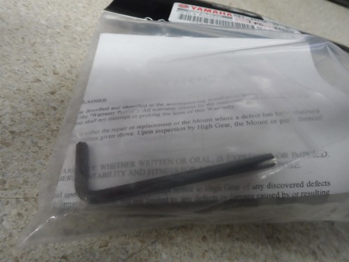 Kit de montaje de vástago Yamaha plateado FJ1300 Cruiser DBY-ACC56-24-95 NUEVO OEM - Imagen 4 de 8