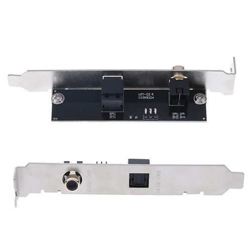 SPDIF optical and RCA out plate cable bracket for asus msi gigabyte motherby-b - Afbeelding 7 van 11
