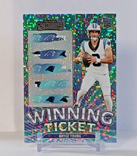 2023 Panini Contenders Football Bryce Young RC #18 Winning Ticket - Panthers