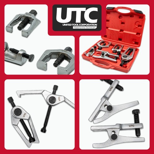 5tlg Front End Service Tool Set Pitman Arm Puller Remover Kugelgelenk Spurstange Kit - Bild 13 von 13