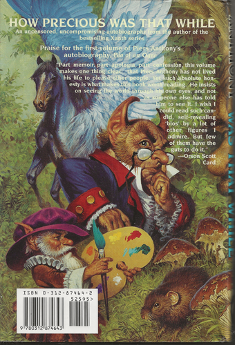 How Precious Was That While: An Autobiography by Piers Anthony - Picture 2 of 2
