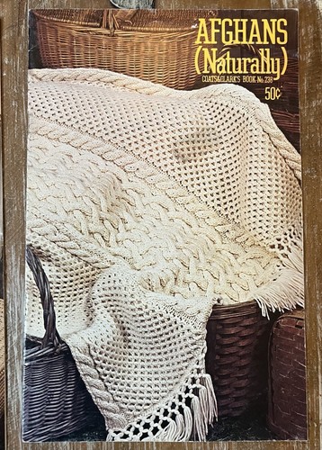 Coats & Clark Pattern Book Lot of 6 Crochet Knitting Afghans Old & New Favorites - Picture 10 of 16