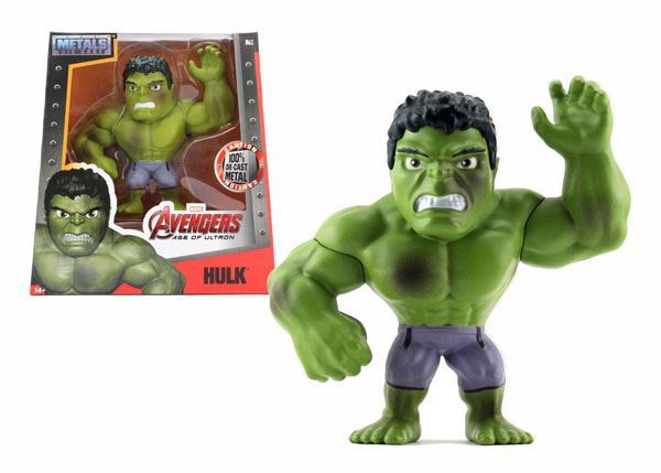 JADA TOYS HULK 6-INCH DIECAST METAL FIGURE MODEL BN 97729 JADA TOYS HULK 6-INCH DIECAST METAL FIGURE MODEL BN 97729