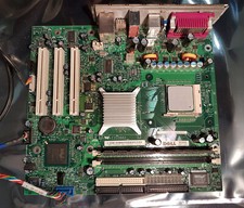 DELL Socket 478/N TC667 PC Motherboard with P4 3GHz CPU 1GB RAM Backplate IO