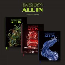 P1Harmony 6th Mini Album [HARMONY : ALL IN] 3Ver SET CD+Booklet+P.Card+Tag+Stamp