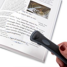 Carson Optical 2X Frameless LED Lighted Magnifier 3.5 Inch