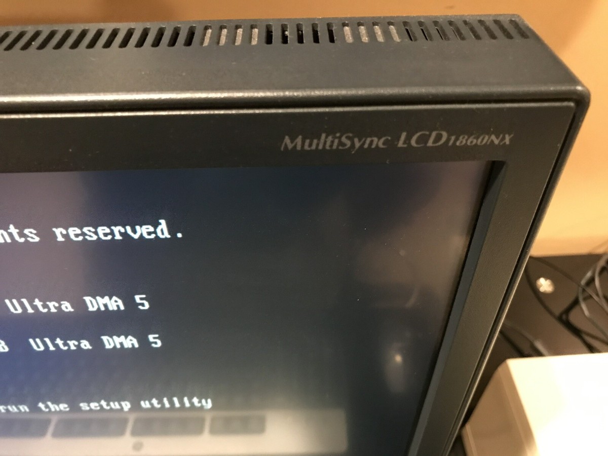 NEC MultiSync LCD1860NX 18