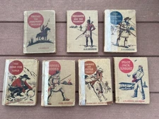 Vintage American Adventure Series Indian Boone Cowboys Pilot Squanto Fur Trapper