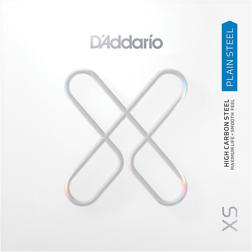 DAddario XS Простые стальные синглы 0.014