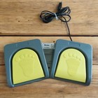 KEGOL USB Foot Pedal Double Foot Switch *Works* Gray Yellow