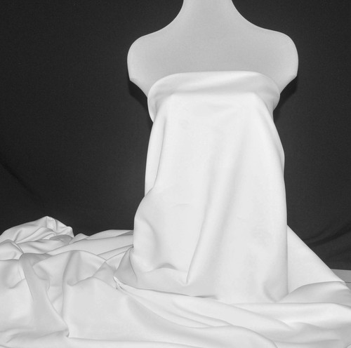 HEAVY MATTE SATIN SILVER/ICE BLUE POLY FABRIC ,BRIDAL, FORMAL COSTUME, PAGEANT - Picture 16 of 44