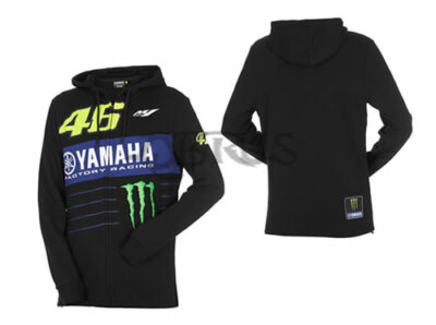 Noir XL Valentino Rossi Petronas 46 Yamaha Sweat-Shirt Homme